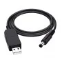 Кабель для роутера 9v (USB -DC 5.5х2.1mm) 1 м чорный Кабель для роутера 9v (USB -DC 5.5х2.1mm) 1 м чорный