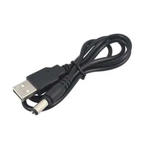 Кабель для роутера 9v (USB -DC 5.5х2.1mm) 1 м чорный