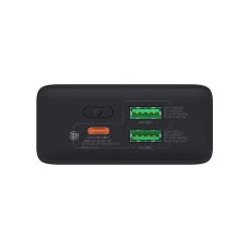 Зовнішній акумулятор Baseus Adaman2 Digital Display Fast Charge Power Bank 20000mAh 30W (VOOC Edition) Black