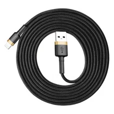 Кабель Baseus Cafule Cable USB For Lightning 1.5A 2m Gold+Black (CALKLF-CV1)