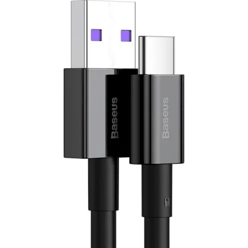 Кабель Baseus Superior Series Fast Charging Data Cable USB to Type-C 66W 2 м Bla..