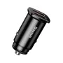 Автомобільний зарядний пристрій Baseus Square Dual-USB Quick Charge Car Charger Black (CCALL-DS01) Автомобільний зарядний пристрій Baseus Square Dual-USB Quick Charge Car Charger Black (CCALL-DS01)