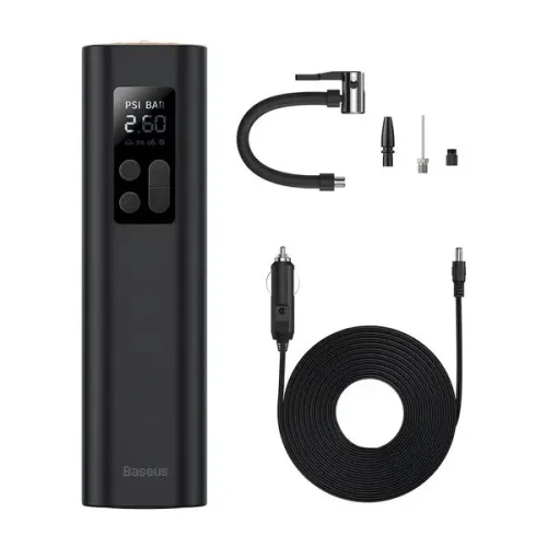 Автокомпресор Baseus Super Mini Inflator Pump Black (CRCQ000001)