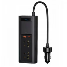 Автомобільний інвертор Baseus In-car Inverter 150W (220V CN/EU) Black (CRNBQ-A01)