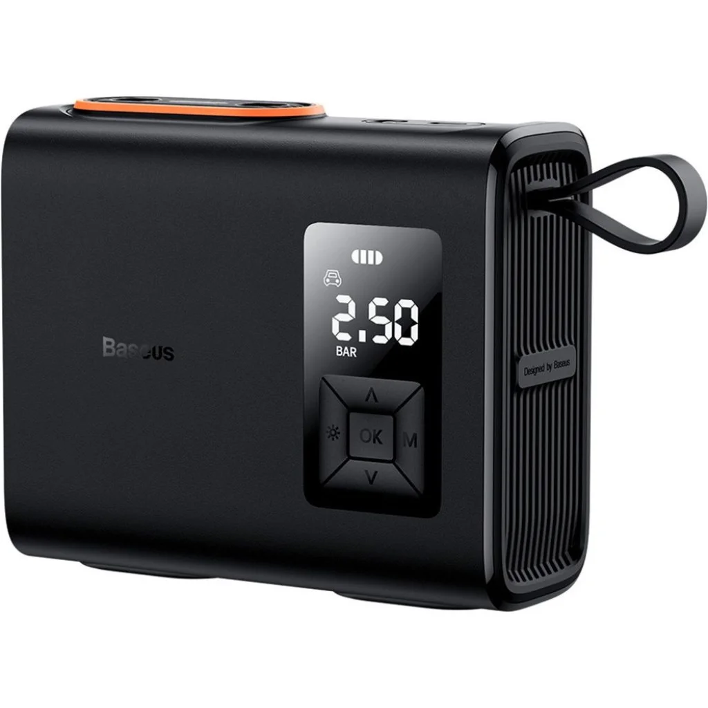 Портативний Компресор для автомобіля Baseus CRNL060001 Mega EnergyPump Series Dual Cylinder Wireless
