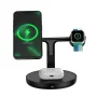 Беспроводное зарядное устройство для Baseus Swan 3-in-1 Wireless Magnetic Charging Bracket 20W Black (WXTE000101) Беспроводное зарядное устройство для Baseus Swan 3-in-1 Wireless Magnetic Charging Bracket 20W Black (WXTE000101)