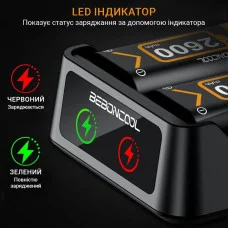 Зарядна станція і акумулятори для Xbox One, Xbox Series X|S BEBONCOOL Q161-FM-DE
