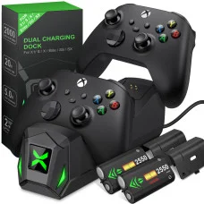 Зарядна станція і акумулятори для Xbox One, Xbox Series X|S BEBONCOOL Q163-BBC black