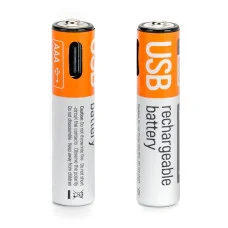 Акумуляторна батарея ColorWay AAА USB-С 590 мАЧ 1.5В (Li-Polymer) (2pc.) (CW-UBAAA-09)