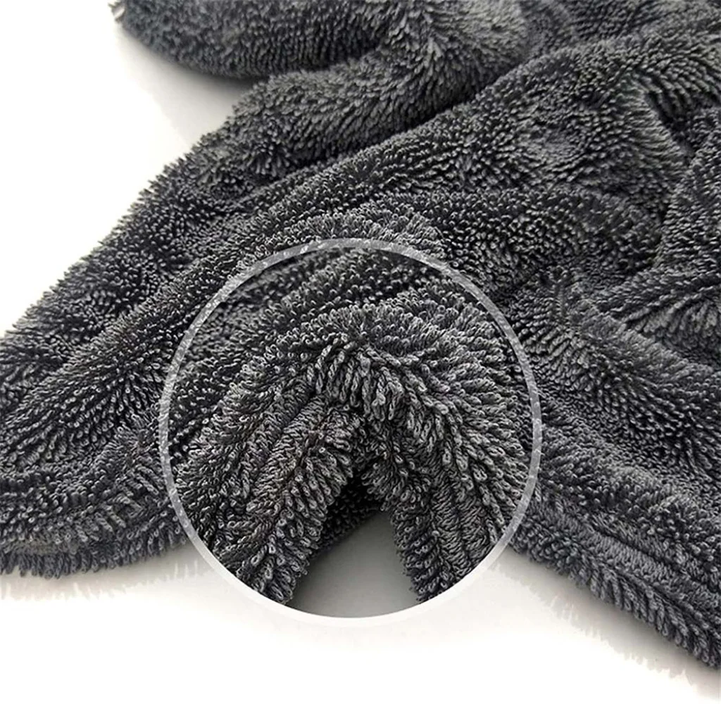 Мікрофібра (авторушник) ColorWay автомобільна універсальна Extra Dry 1200gsm 40х40см сіра (CW-4412)