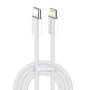 Кабель Colorway Colorway Type-C - Apple Lightning (braided cotton) (PD 27W) 1м серый (CW-CBPDCL061-GR)