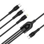 Кабель Colorway Type-C - 3в1 (Lightning+MicroUSB+Type-C) 3.0A (PD60W data) 1.2 чорний (CW-CBPDU3060-BK) Кабель Colorway Type-C - 3в1 (Lightning+MicroUSB+Type-C) 3.0A (PD60W data) 1.2 чорний (CW-CBPDU3060-BK)