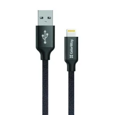 Кабель Colorway USB Apple Lightning 2.1А 1м чорний (CW-CBUL004-BK)