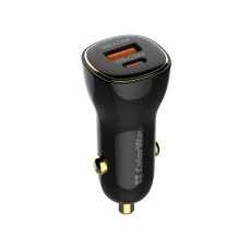 Автомобільний зарядний пристрій ColorWay Power Delivery Port PPS USB (USB-A + USB-C) (60W) чорний (CW-CHA046PD-BK)