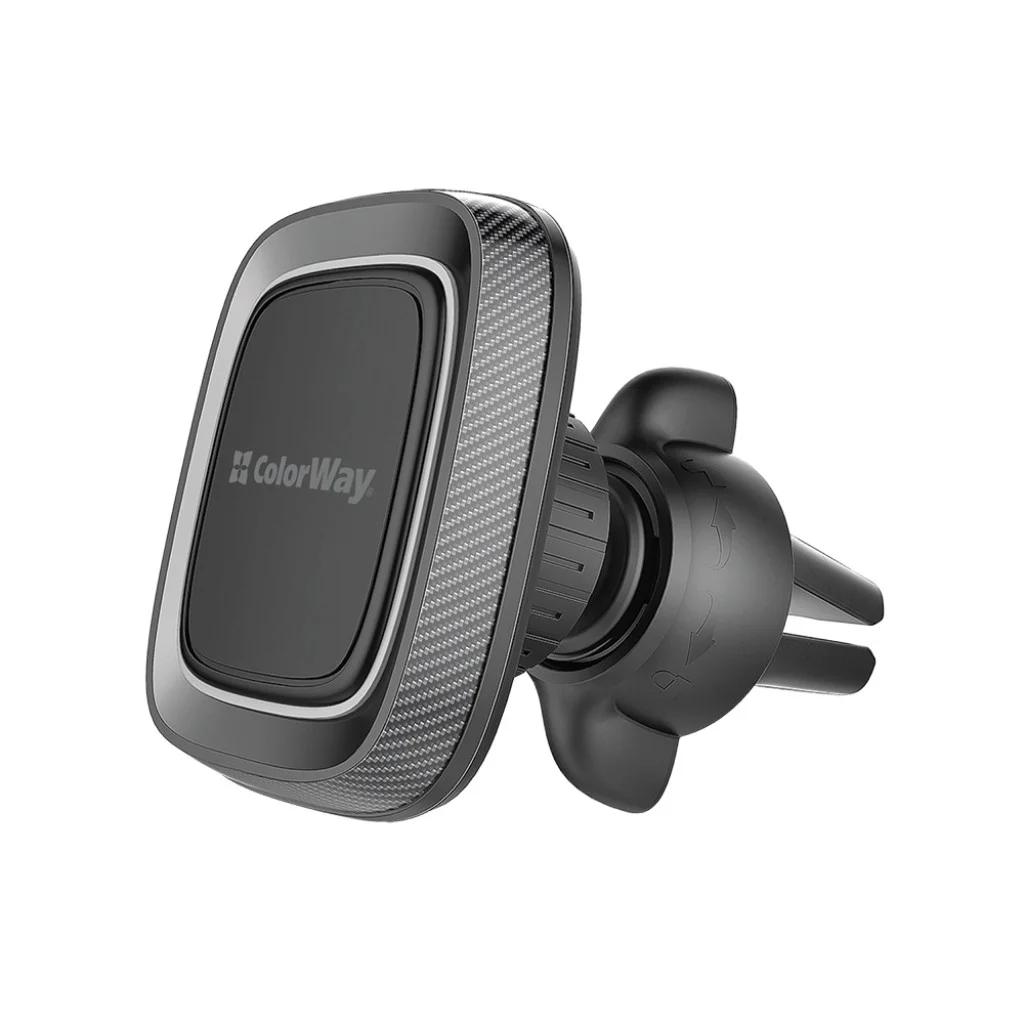 Автотримач для телефону магнітний СolorWay Air Vent-2 Gray (CW-CHM05-GR)