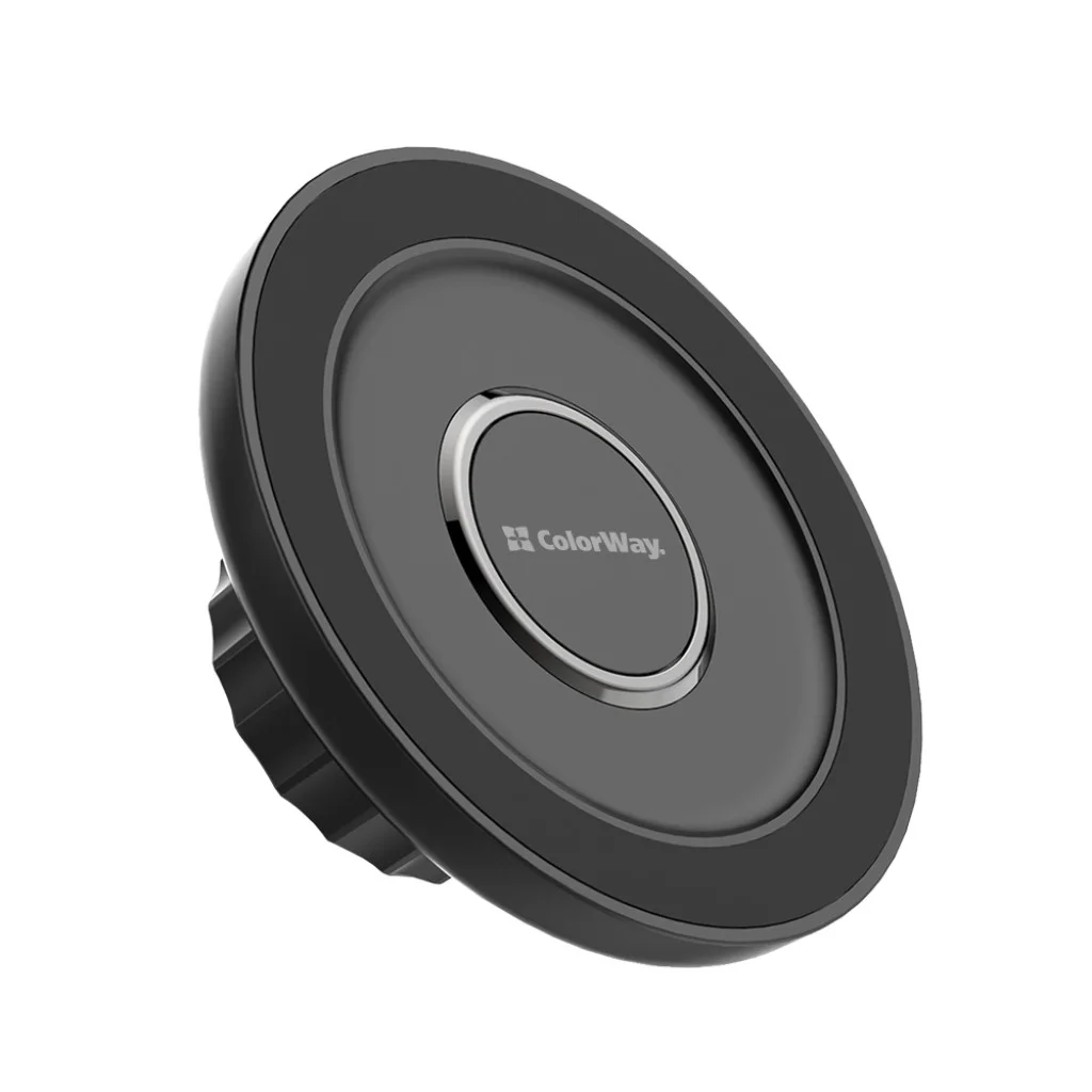 Автотримач для телефону ColorWay Air Vent-5 360° rotation Black (CW-CHM15-BK)