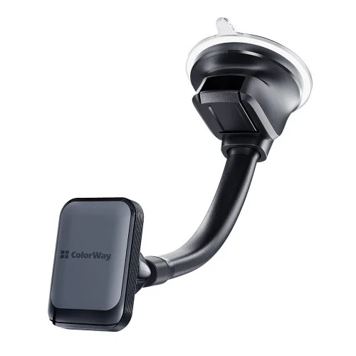 Автотримач СolorWay для телефону магнітний Dashboard-3 (360° rotation) Gray (CW-CHM17-GR)