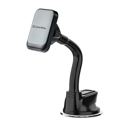 Автотримач СolorWay для телефону магнітний Dashboard-3 (360° rotation) Gray (CW-..