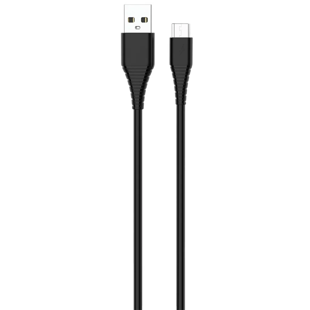Мережевий зарядний пристрій ColorWay 1USB Quick Charge 3.0 (18W) Black + кабель MicroUSB (CW-CHS013QCM-BK)