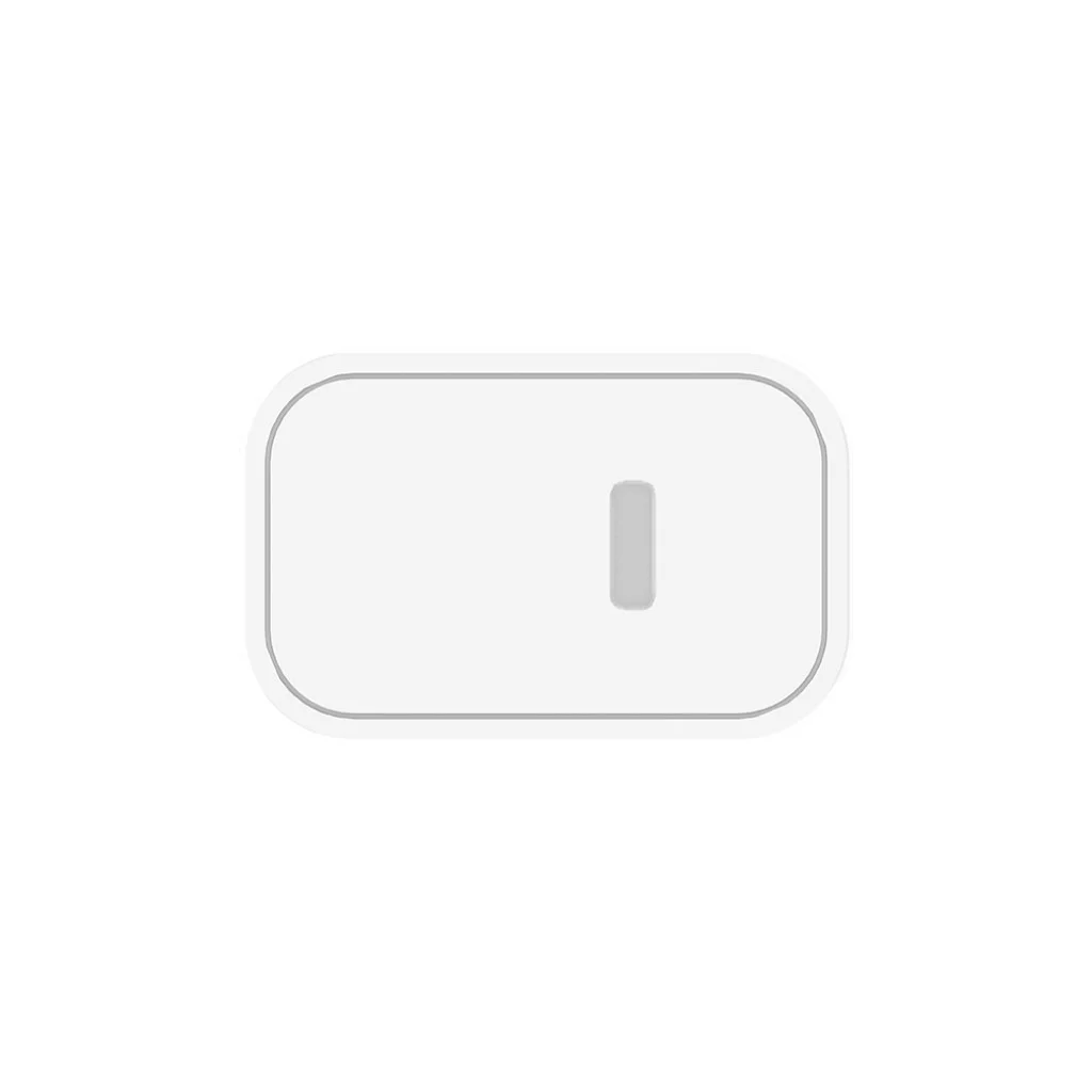 Мережевий зарядний пристрій ColorWay Power Delivery Port USB Type-C (20 W) V2 White (CW-CHS026PD-WT)