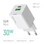Сетевое зарядное устройство ColorWay GaN Mini 30W PD Port PPS USB (Type-C PD + USB QC4.0) белое (CW-CHS053PD-WT) Сетевое зарядное устройство ColorWay GaN Mini 30W PD Port PPS USB (Type-C PD + USB QC4.0) белое (CW-CHS053PD-WT)