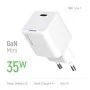 Мережевий зарядний пристрій ColorWay GaN Mini 35W PD Port PPS USB-C білий (CW-CHS056PD-WT) Мережевий зарядний пристрій ColorWay GaN Mini 35W PD Port PPS USB-C білий (CW-CHS056PD-WT)