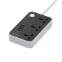 Сетевой фильтр-удлинитель СolorWay 3 розетки/4USB (Type-C PD20W + 3USB QC3.0) black
