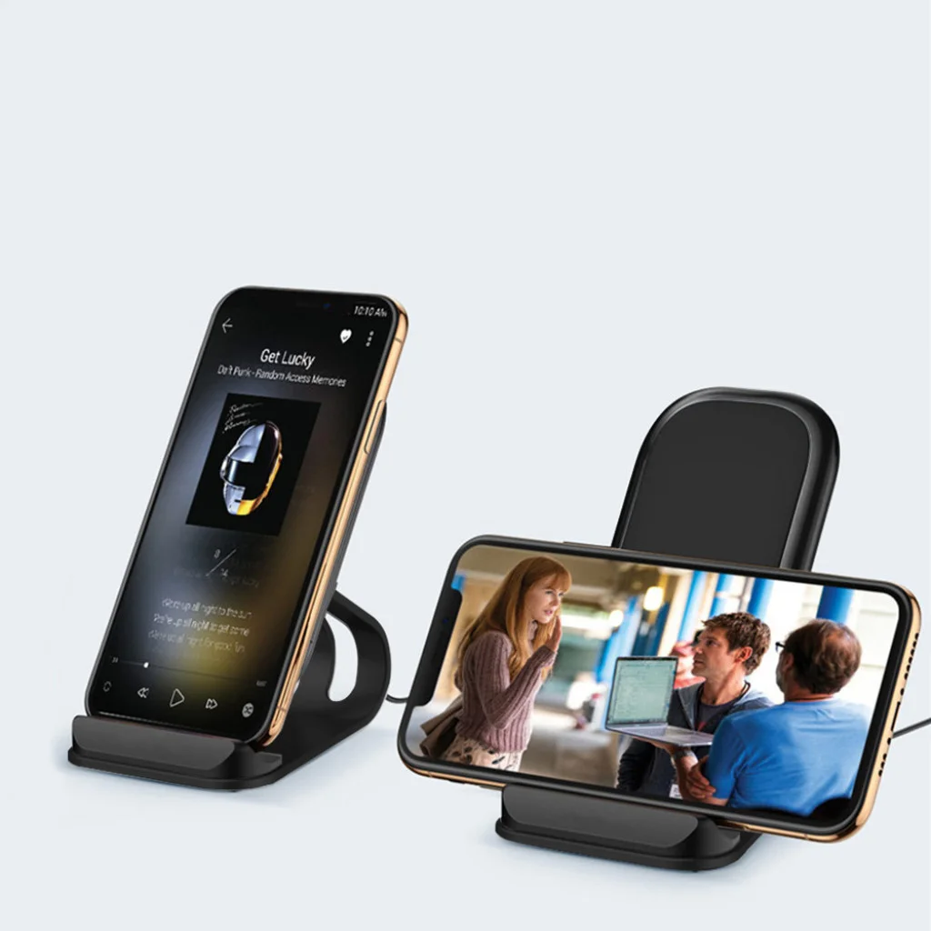 Бездротовий зарядний пристрій ColorWay Wireless Stand (15 W) Black (CW-CHW31Q-BK)