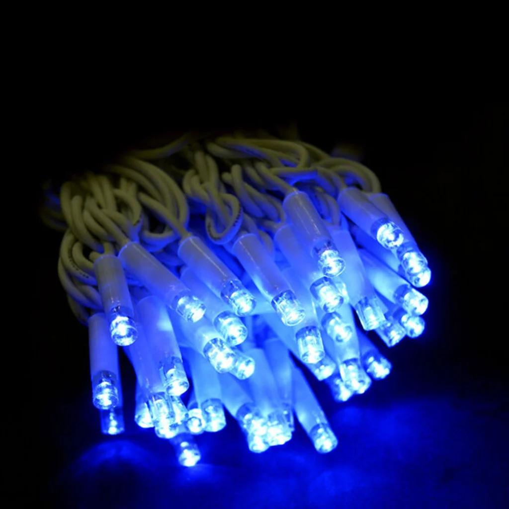 Світлодіодна вулична гірлянда СolorWay 100 LED (IP65) 10 м Блакитне світло (CW-GO-100L10BL)