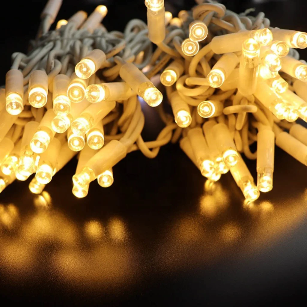Світлодіодна вулична гірлянда СolorWay 100 LED (IP65) 10 м Теплий білий (CW-GO-100L10WW)