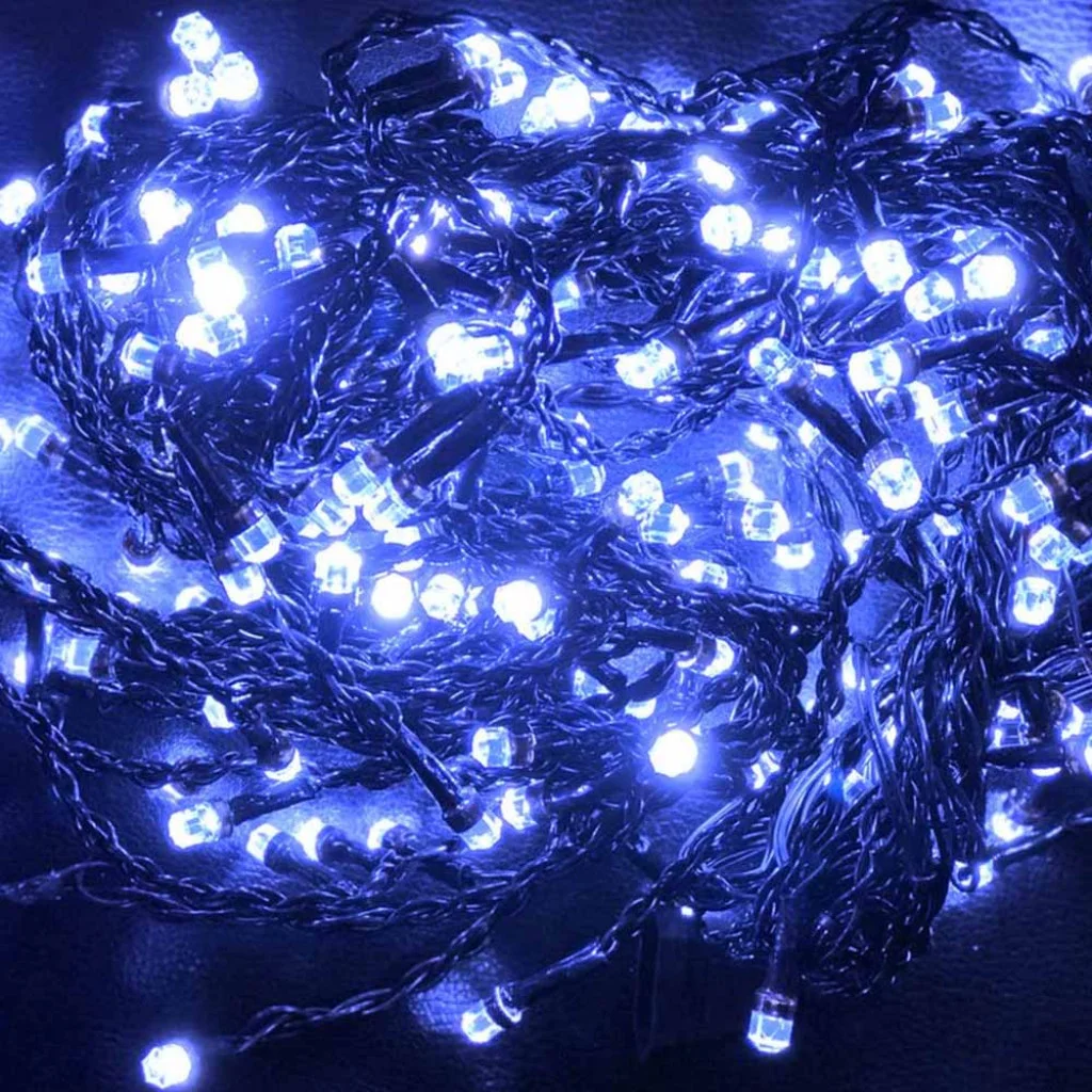 Світлодіодна гірлянда СolorWay штора-завіса (водоспад) 300 LED 3 x 3 м 220 В Синя (CW-GW-300L33VWFBL)