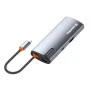 USB хаб (док-станція) СolorWay USB-C 5-в-1 Type C PD 100W/USB3.0х3/HDMI 4К (CW-HUB01) USB хаб (док-станція) СolorWay USB-C 5-в-1 Type C PD 100W/USB3.0х3/HDMI 4К (CW-HUB01)