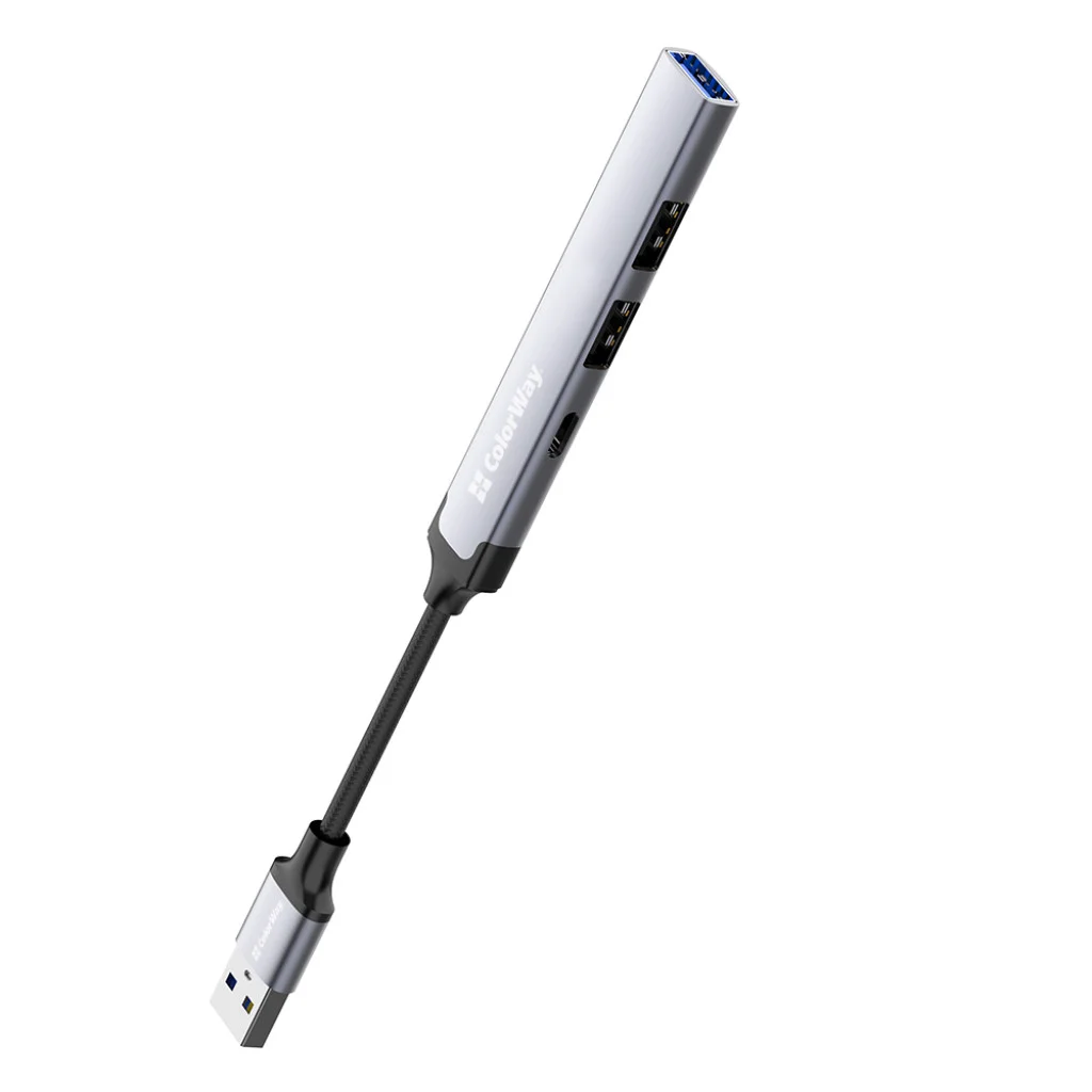 USB хаб СolorWay USB-A 4-в-1 USB2.0х3/USB3.0 (CW-HUB05)