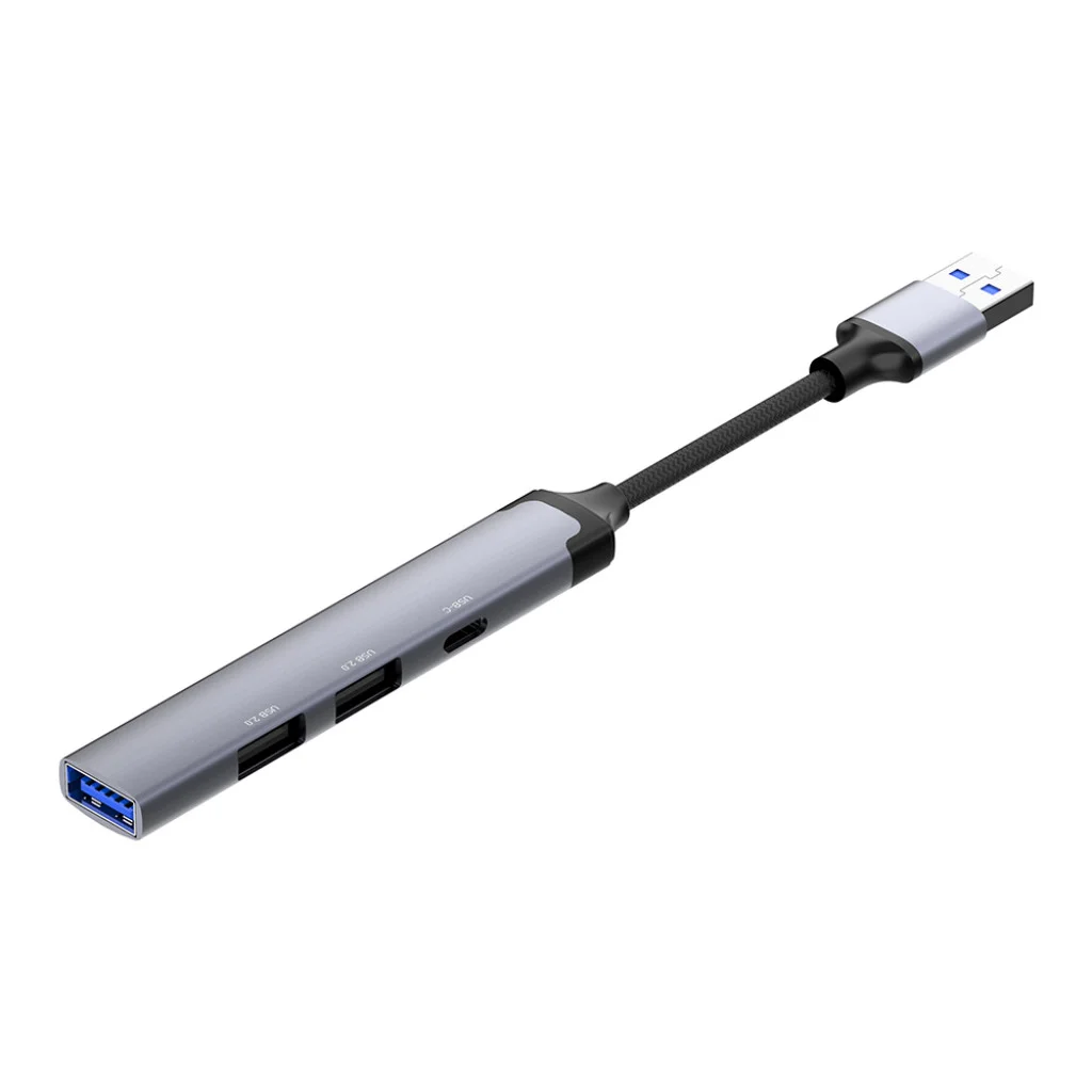 USB хаб СolorWay USB-A 4-в-1 USB2.0х3/USB3.0 (CW-HUB05)