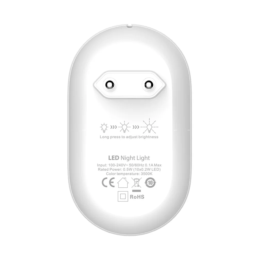 Світлодіодний світильник ColorWay Nightlight white (CW-NL08-W)