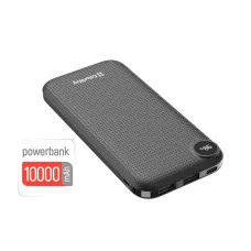 УМБ ColorWay Power Bank 10000 mAh LCD (USB QC3.0 + USB-C Power Delivery 22.5W) Black (CW-PB100LPI3BK-PDD)