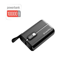 УМБ ColorWay Power Bank 10000 mAh Full power (USB QC3.0 + USB-C Power Delivery 22.5W) Black (CW-PB100LPK2BK-PDD)