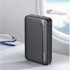 УМБ ColorWay Power Bank 20 000 mAh High-power (USB QC3.0 + USB-C Power Delivery 22.5W) Black (CW-PB200LPA4BK-PD)