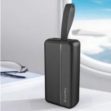 Універсальна мобільна батарея 30000 mAh, ColorWay, Black, 22.5 Вт, 2xUSB/Type-C, QC4.0, PD3.0 (CW-PB300LPC2BK-PD)