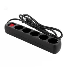 Мережевий фільтр СolorWay 5 розеток/3M black (CW-PSEA53BK)
