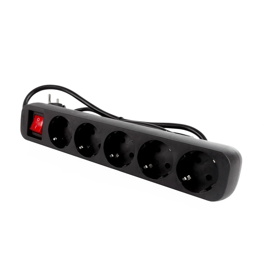 Мережевий фільтр СolorWay 5 розеток/3M black (CW-PSEA53BK)