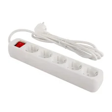 Мережевий фільтр СolorWay 5 розеток/3M white (CW-PSEA53W)