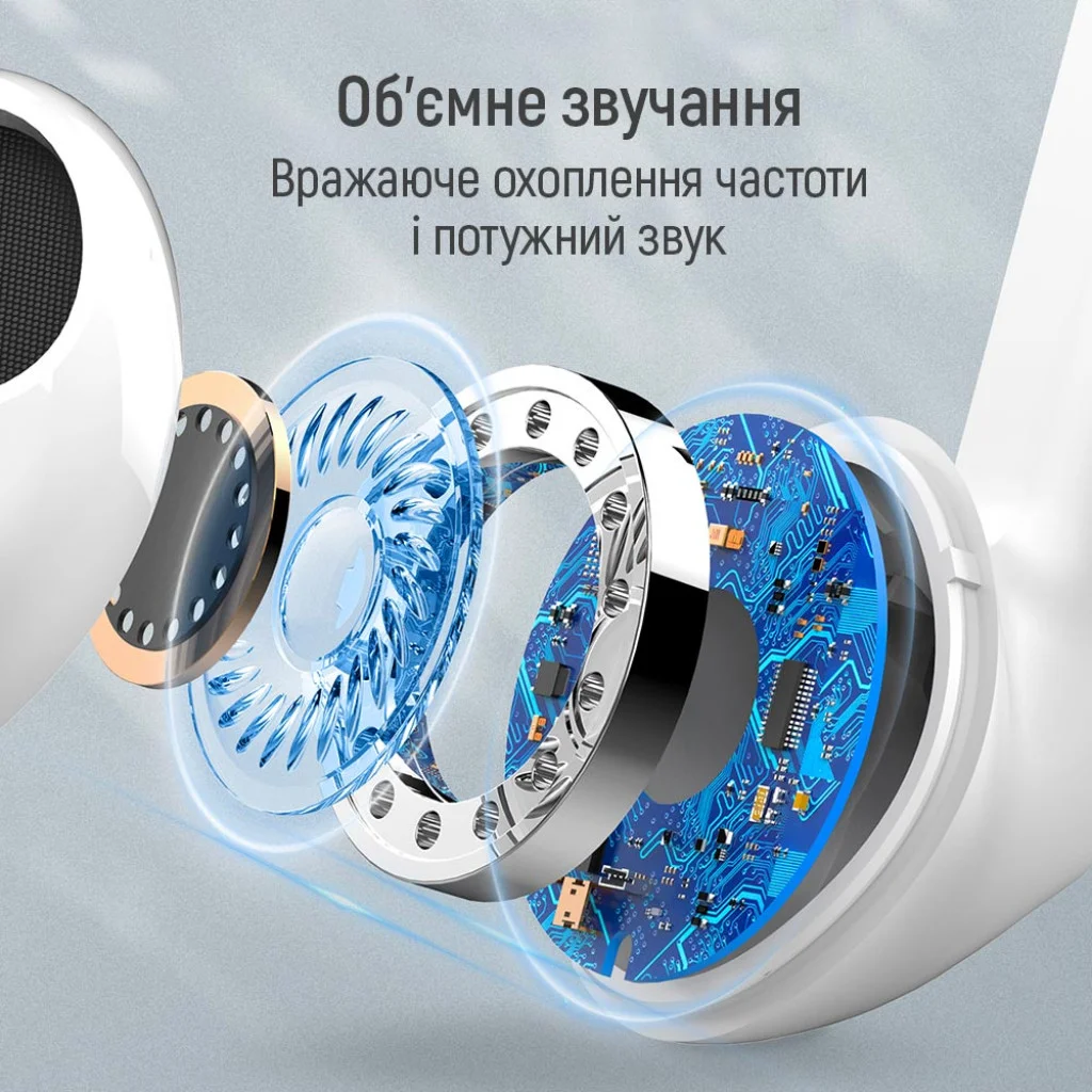 Навушники СolorWay Slim TWS-2 Earbuds White (CW-TWS2WT)