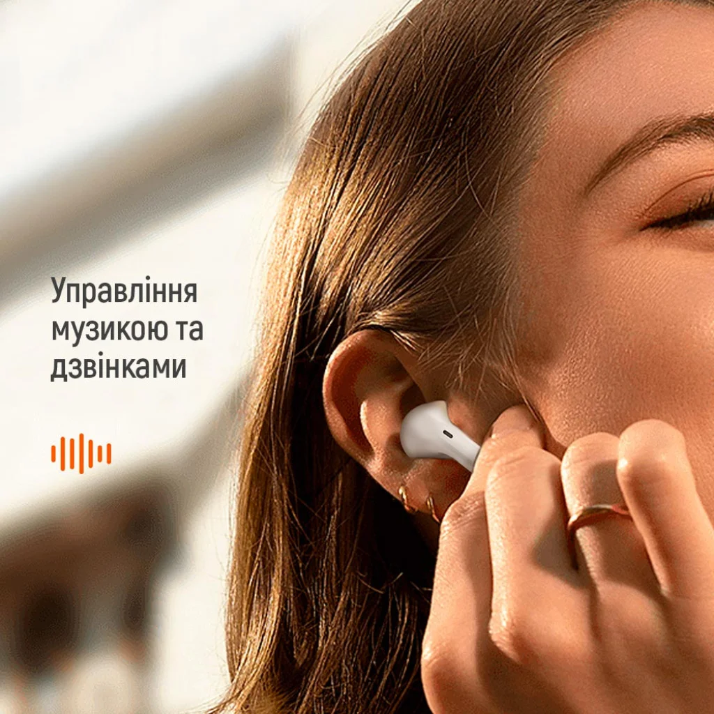 Навушники СolorWay Slim TWS-2 Earbuds White (CW-TWS2WT)