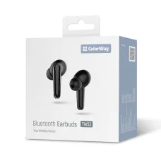 Навушники СolorWay TWS-3 Earbuds Black (CW-TWS3BK)