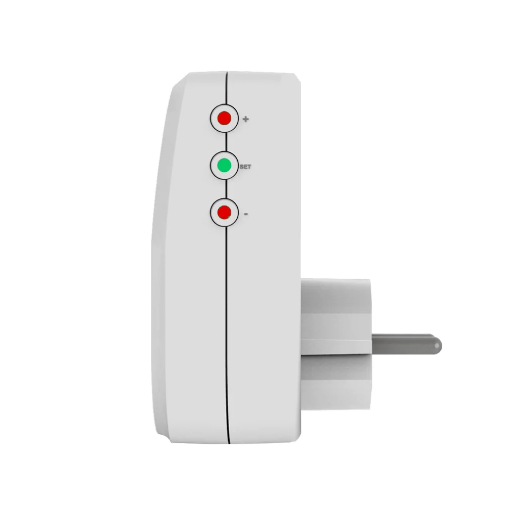 Реле напруги ColorWay (16A/3680W) 150V-210V/230V-280V DS2 white (CW-VR16-02D)