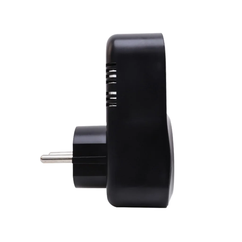Реле напруги ColorWay (16A/3680W) 150V-210V/230V-280V DS2 Black (CW-VR16-04D)