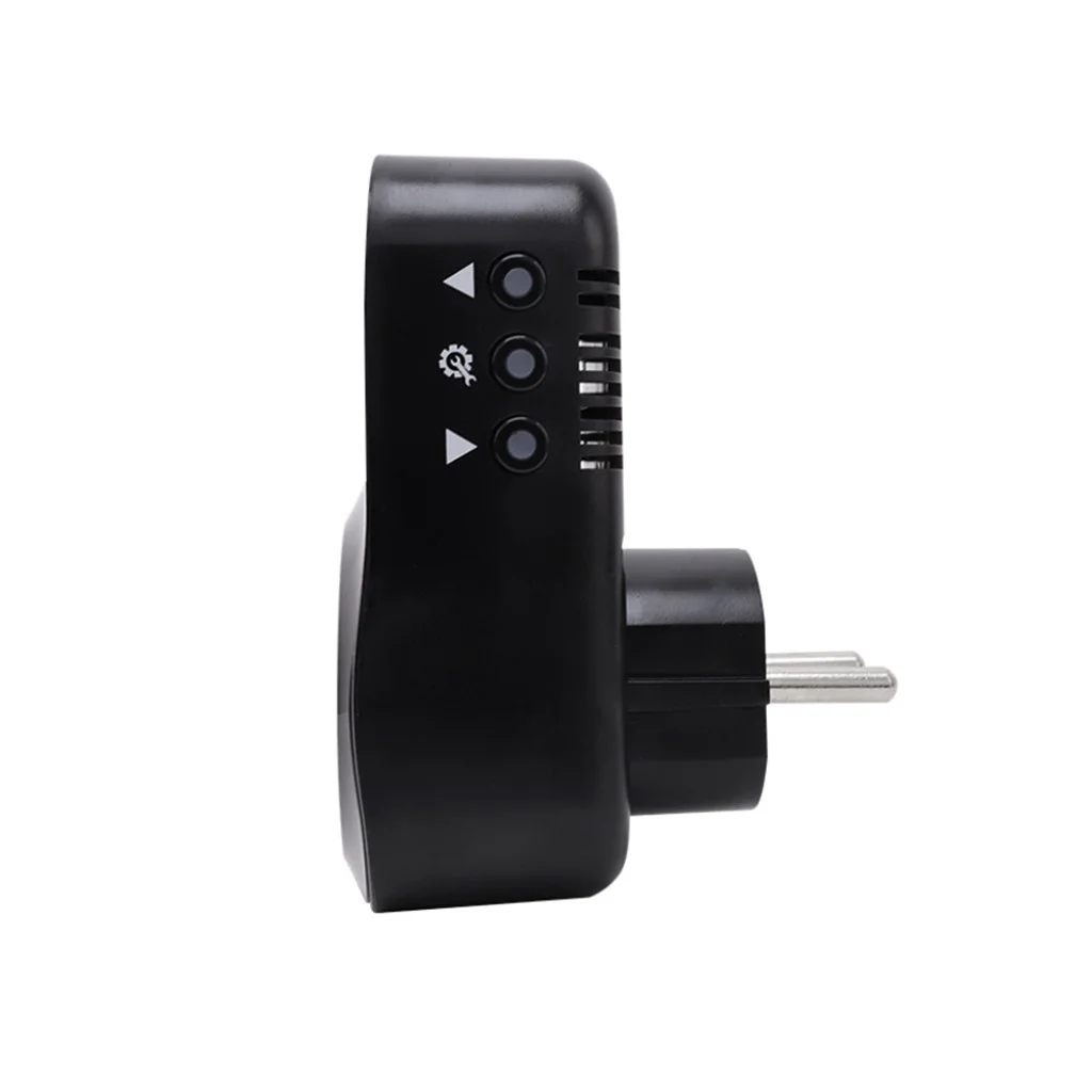 Реле напруги ColorWay (16A/3680W) 150V-210V/230V-280V DS2 Black (CW-VR16-04D)