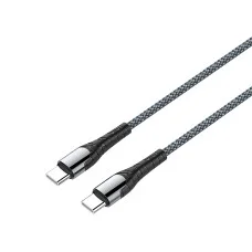 Кабель Colorway Type-C — Type-C 1 м Grey (CW-CBPDCC040-GR)