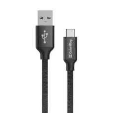 Кабель Colorway USB - Type-C 2.4А 2 м Black (CW-CBUC008-BK)
